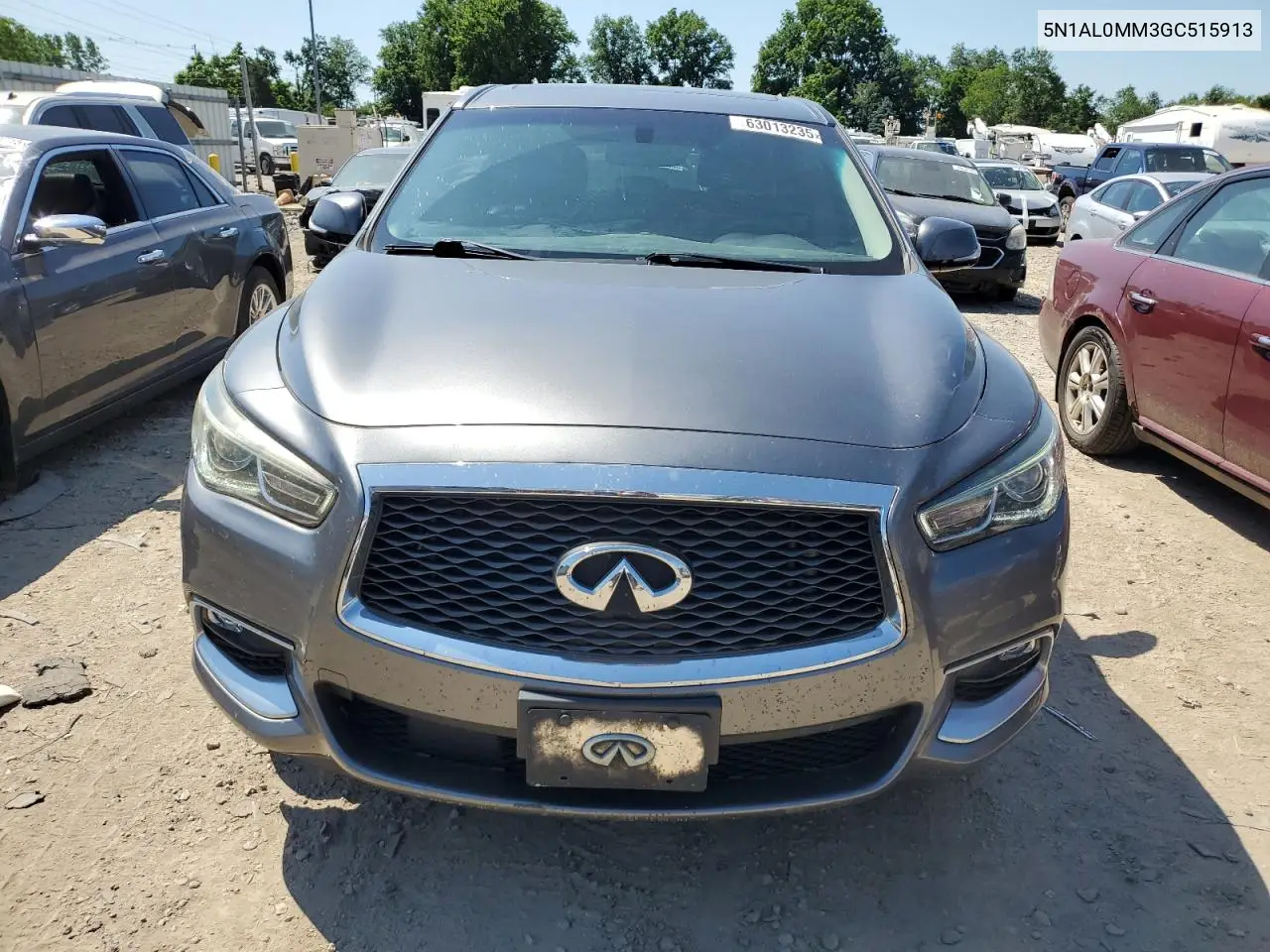 2016 Infiniti Qx60 VIN: 5N1AL0MM3GC515913 Lot: 63013235