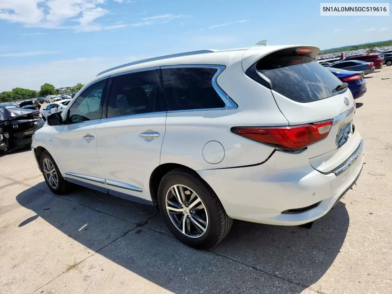 2016 Infiniti Qx60 VIN: 5N1AL0MN5GC519616 Lot: 63160355