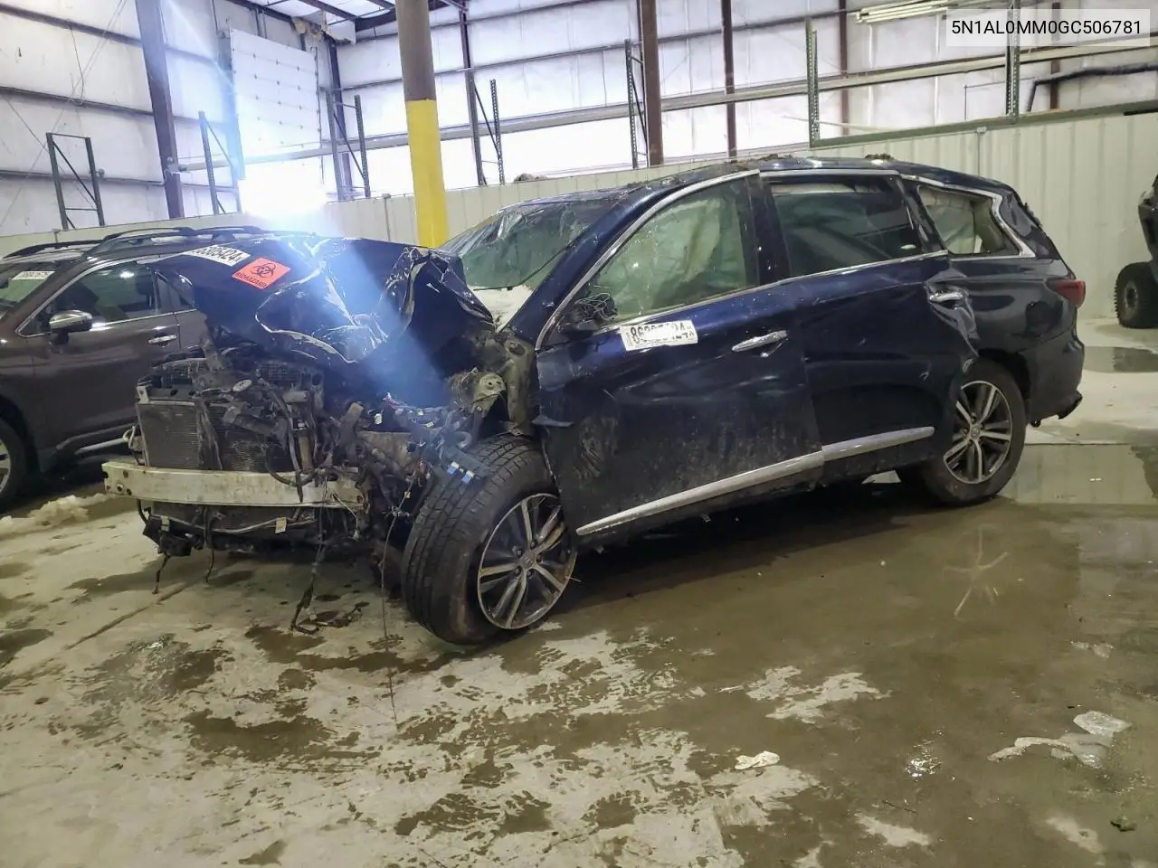 2016 Infiniti Qx60 VIN: 5N1AL0MM0GC506781 Lot: 86305424