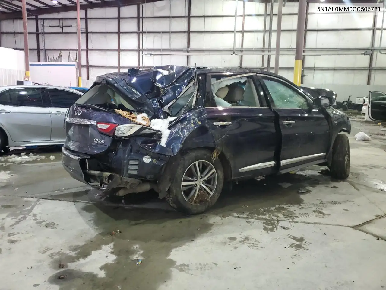 2016 Infiniti Qx60 VIN: 5N1AL0MM0GC506781 Lot: 86305424
