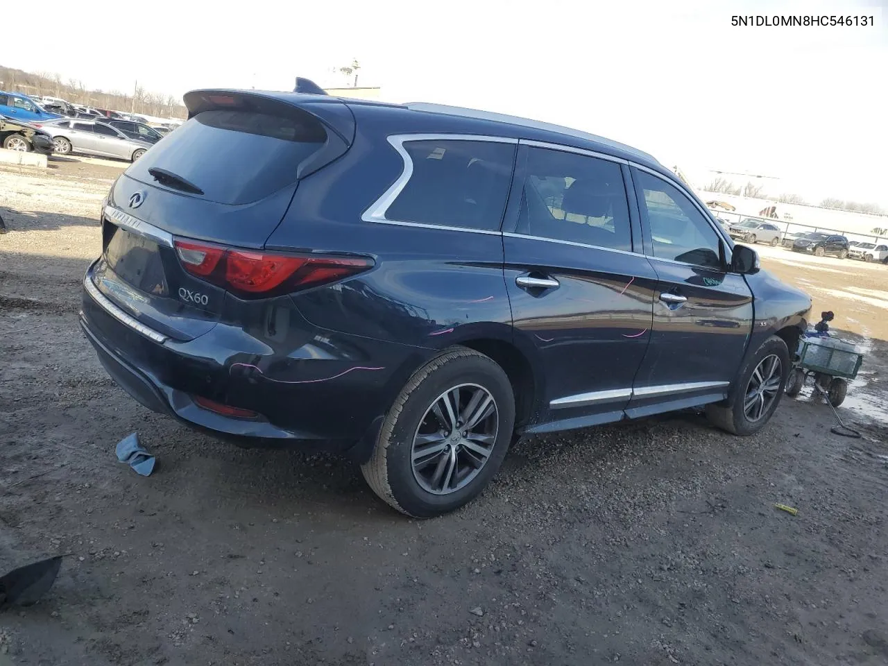 2017 Infiniti Qx60 VIN: 5N1DL0MN8HC546131 Lot: 43735365