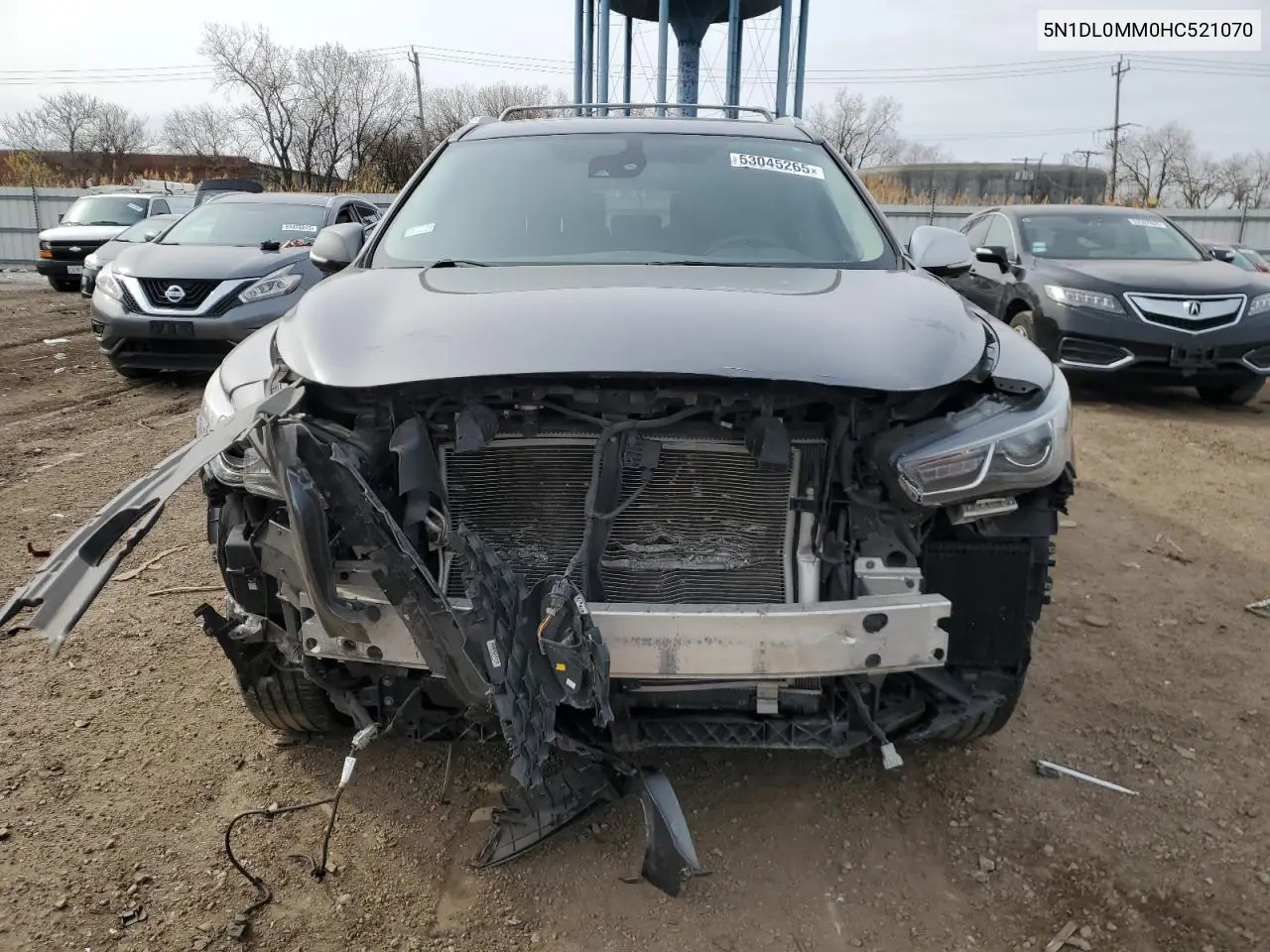 2017 Infiniti Qx60 VIN: 5N1DL0MM0HC521070 Lot: 53045265