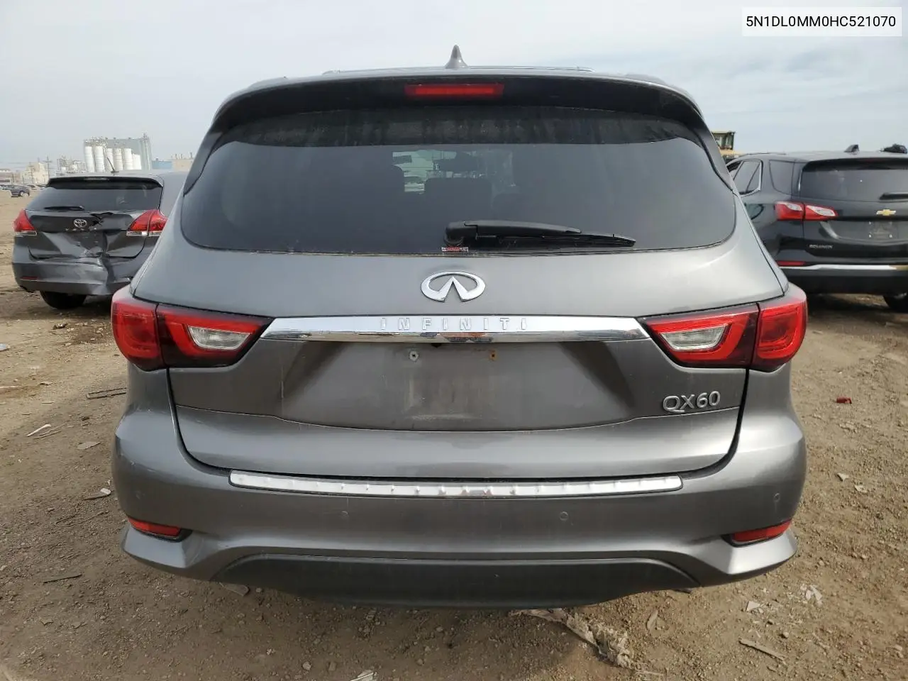 2017 Infiniti Qx60 VIN: 5N1DL0MM0HC521070 Lot: 53045265