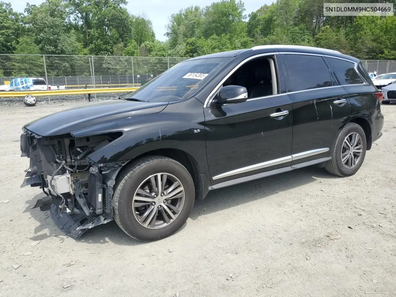 2017 Infiniti Qx60 VIN: 5N1DL0MM9HC504669 Lot: 56154365
