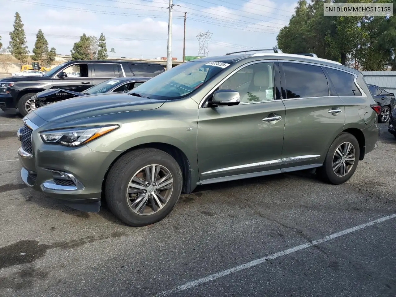 2017 Infiniti Qx60 VIN: 5N1DL0MM6HC515158 Lot: 56573325
