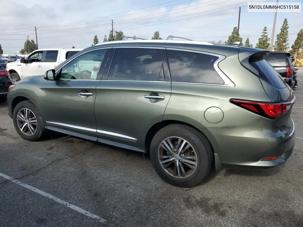 2017 Infiniti Qx60 VIN: 5N1DL0MM6HC515158 Lot: 56573325
