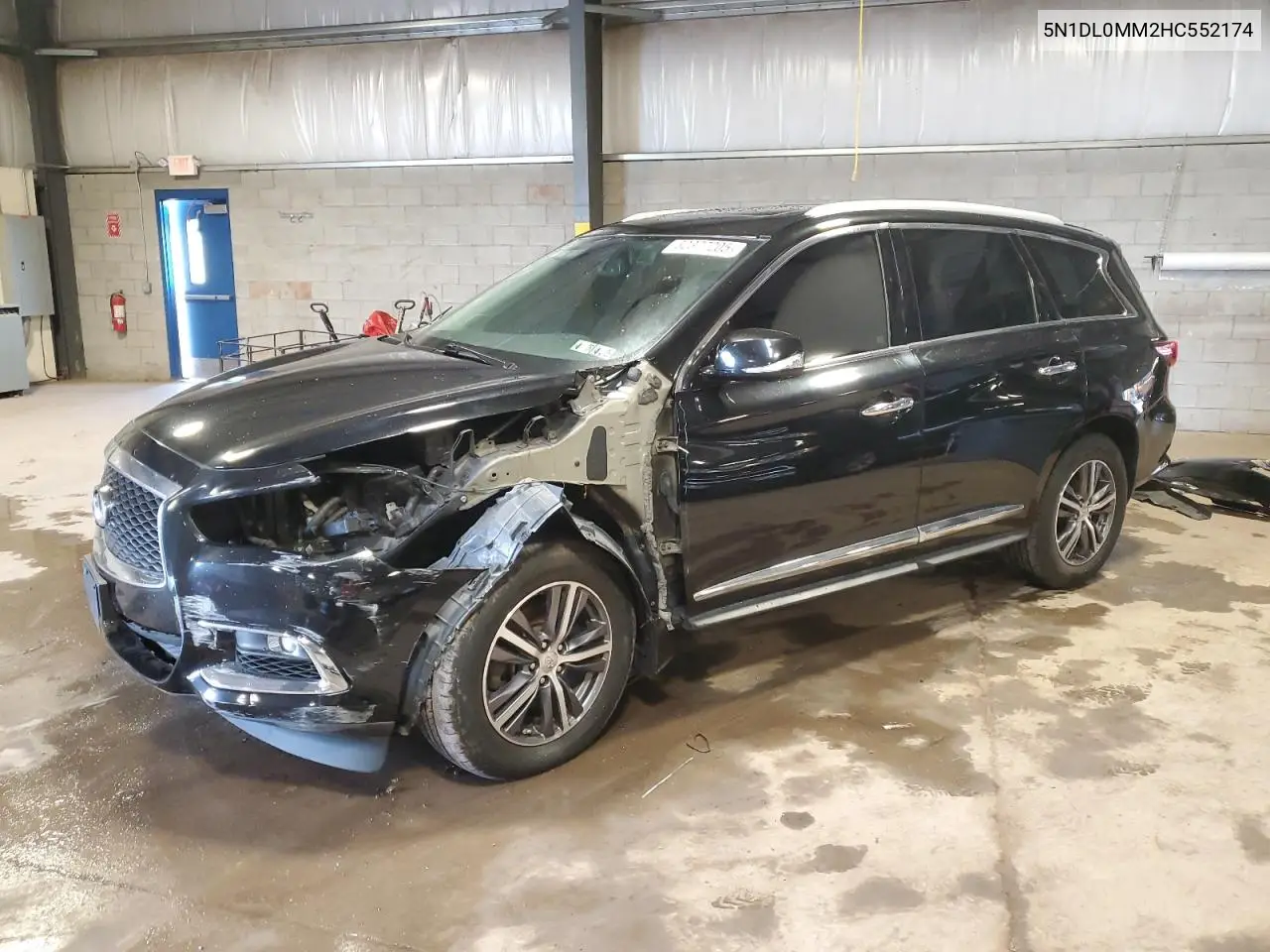 2017 Infiniti Qx60 VIN: 5N1DL0MM2HC552174 Lot: 62377205