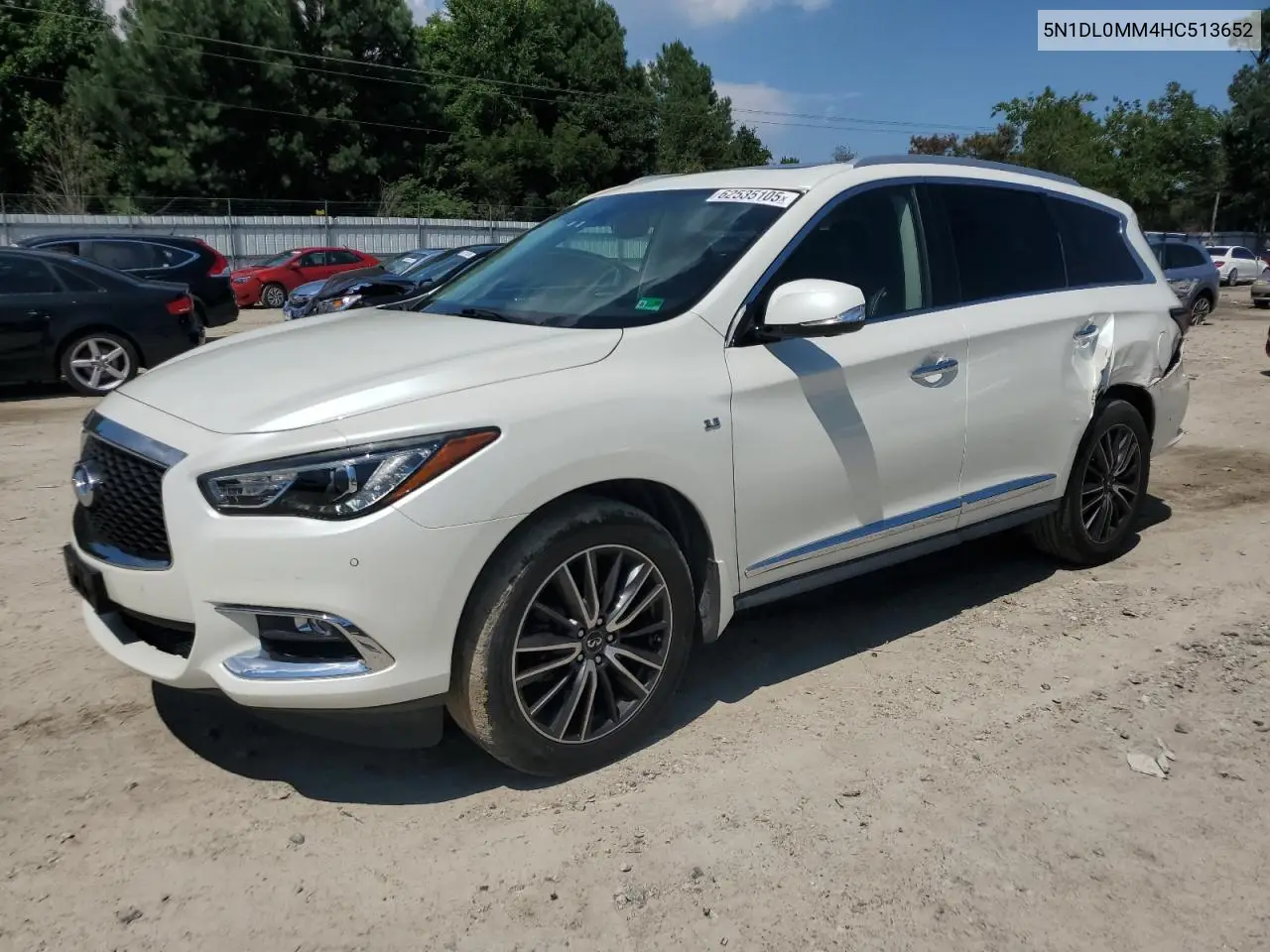 2017 Infiniti Qx60 VIN: 5N1DL0MM4HC513652 Lot: 62535105