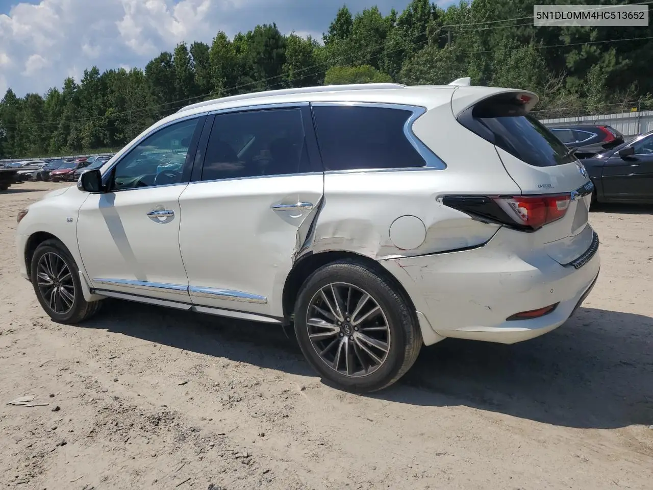 2017 Infiniti Qx60 VIN: 5N1DL0MM4HC513652 Lot: 62535105