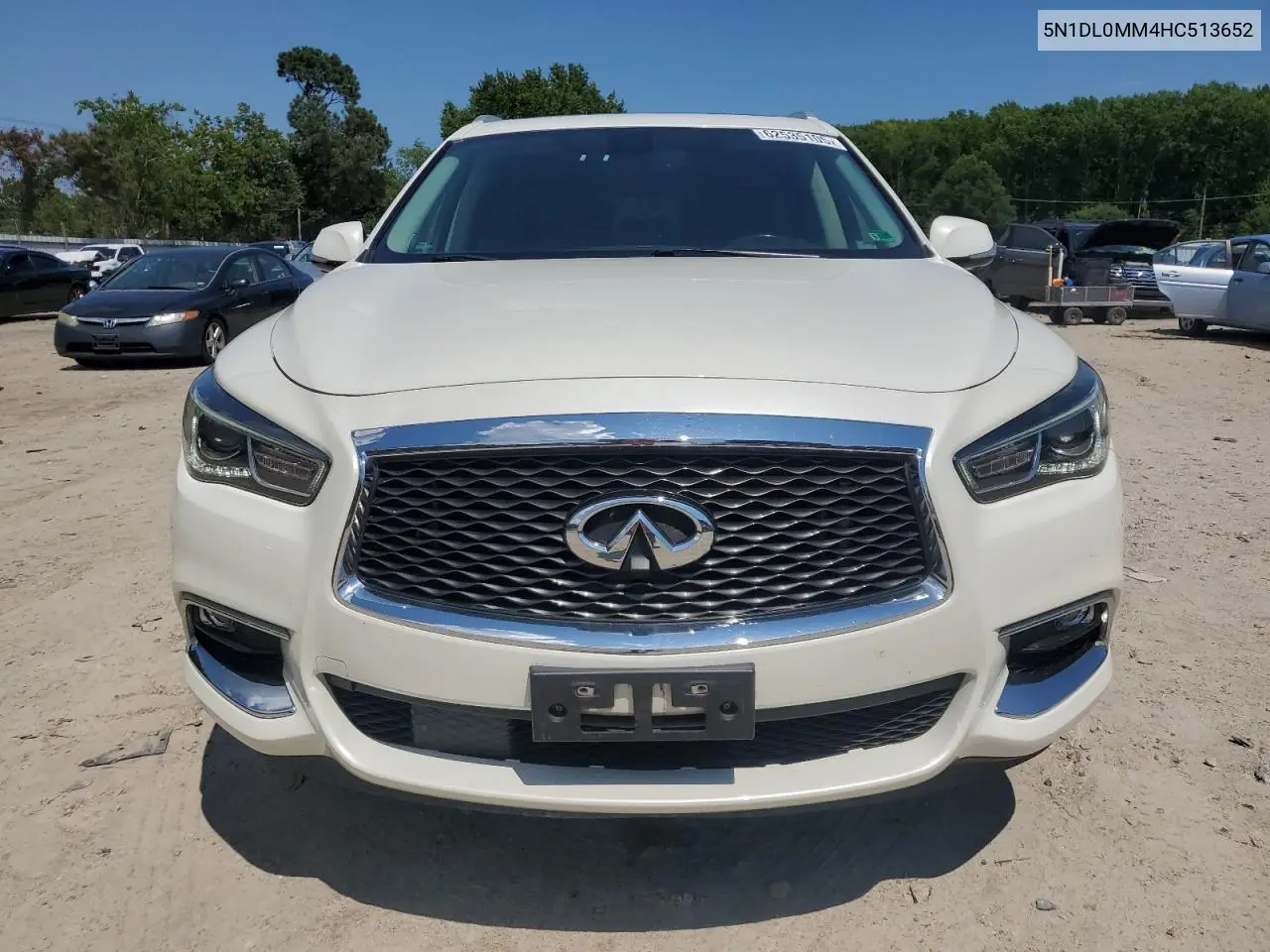 2017 Infiniti Qx60 VIN: 5N1DL0MM4HC513652 Lot: 62535105
