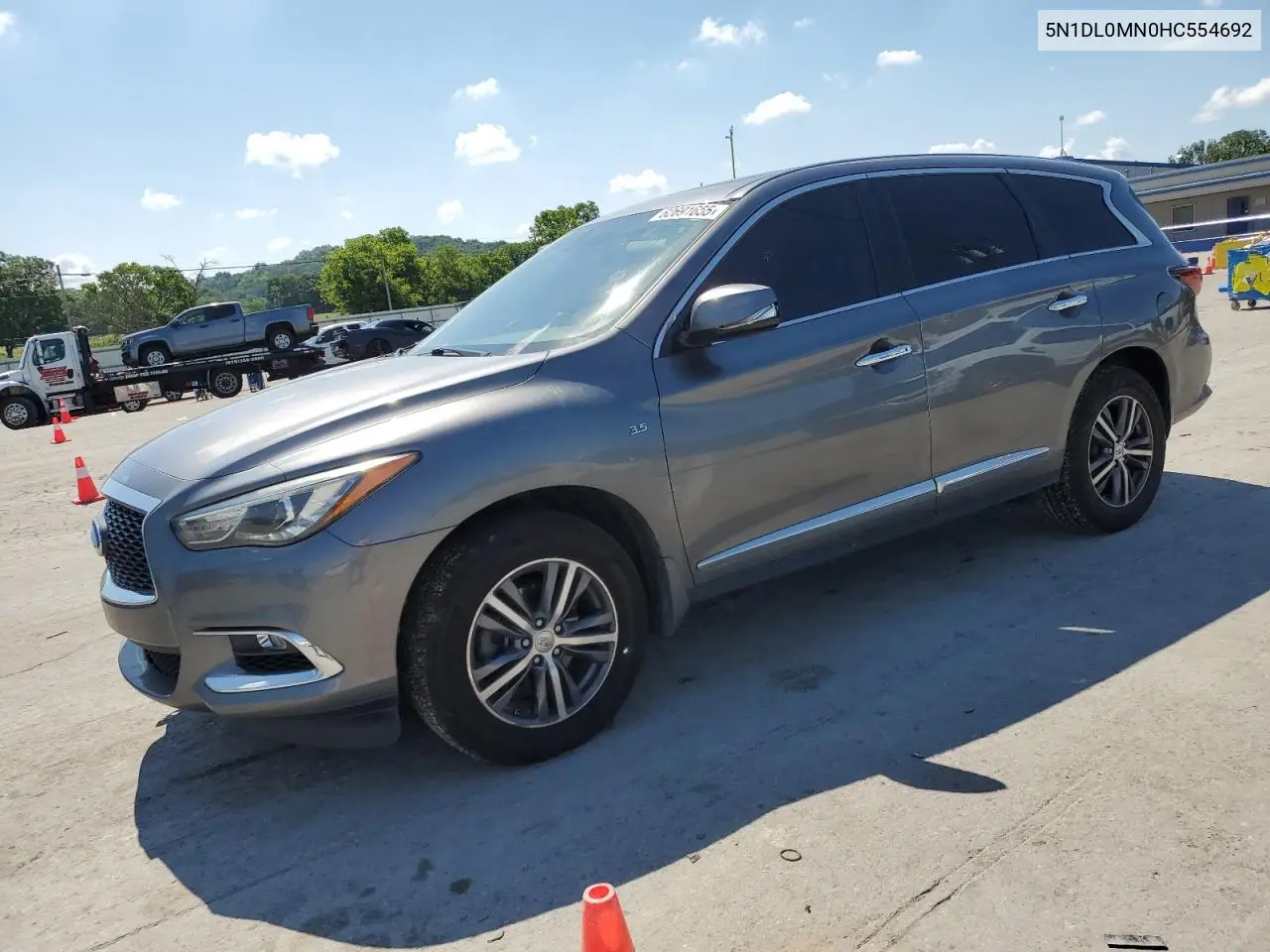 2017 Infiniti Qx60 VIN: 5N1DL0MN0HC554692 Lot: 62691655