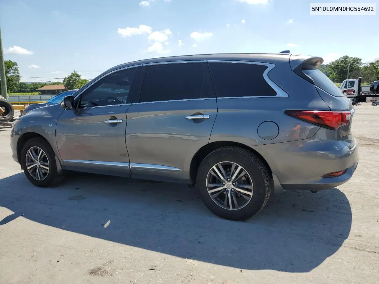 2017 Infiniti Qx60 VIN: 5N1DL0MN0HC554692 Lot: 62691655