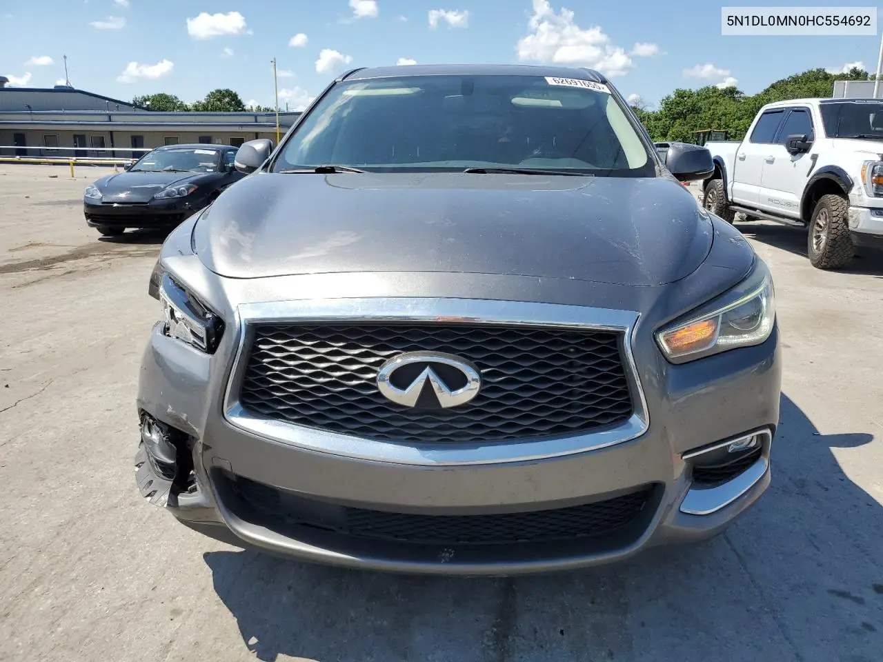 2017 Infiniti Qx60 VIN: 5N1DL0MN0HC554692 Lot: 62691655