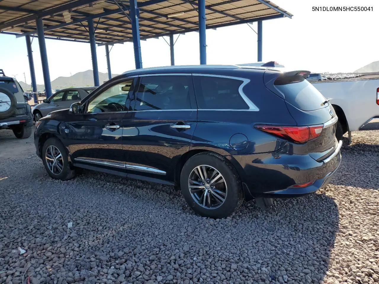 2017 Infiniti Qx60 VIN: 5N1DL0MN5HC550041 Lot: 62760545