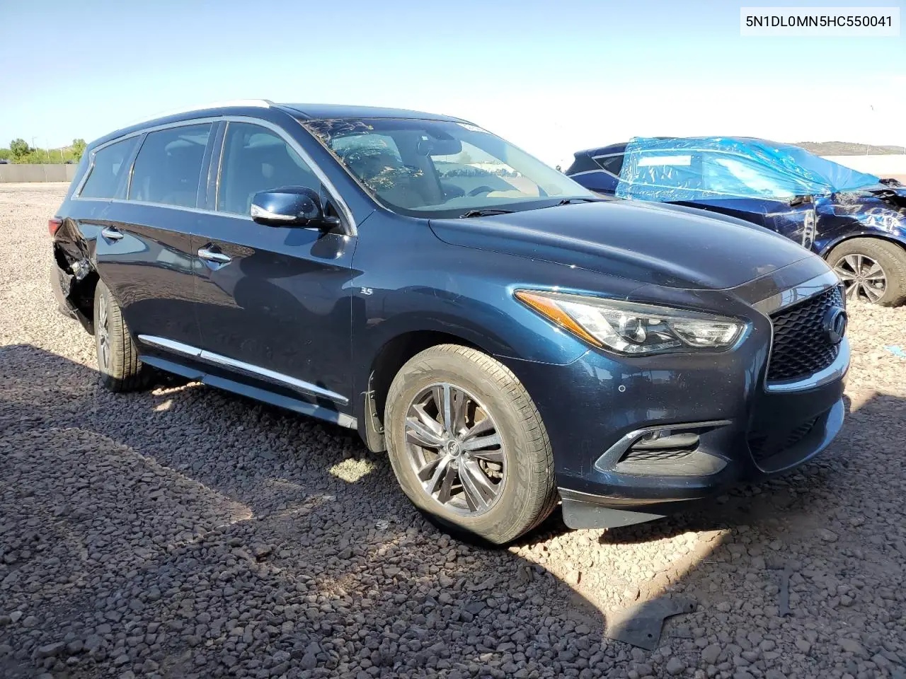 2017 Infiniti Qx60 VIN: 5N1DL0MN5HC550041 Lot: 62760545