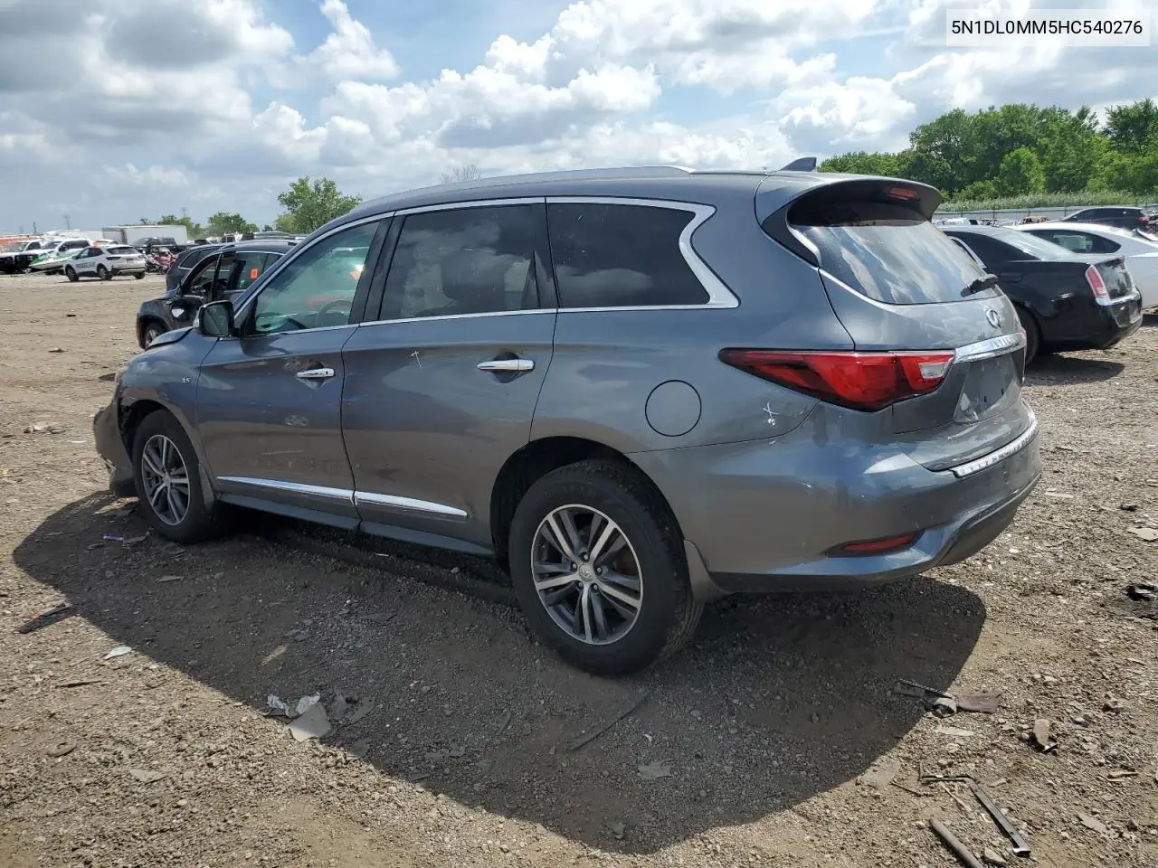 2017 Infiniti Qx60 VIN: 5N1DL0MM5HC540276 Lot: 62929035