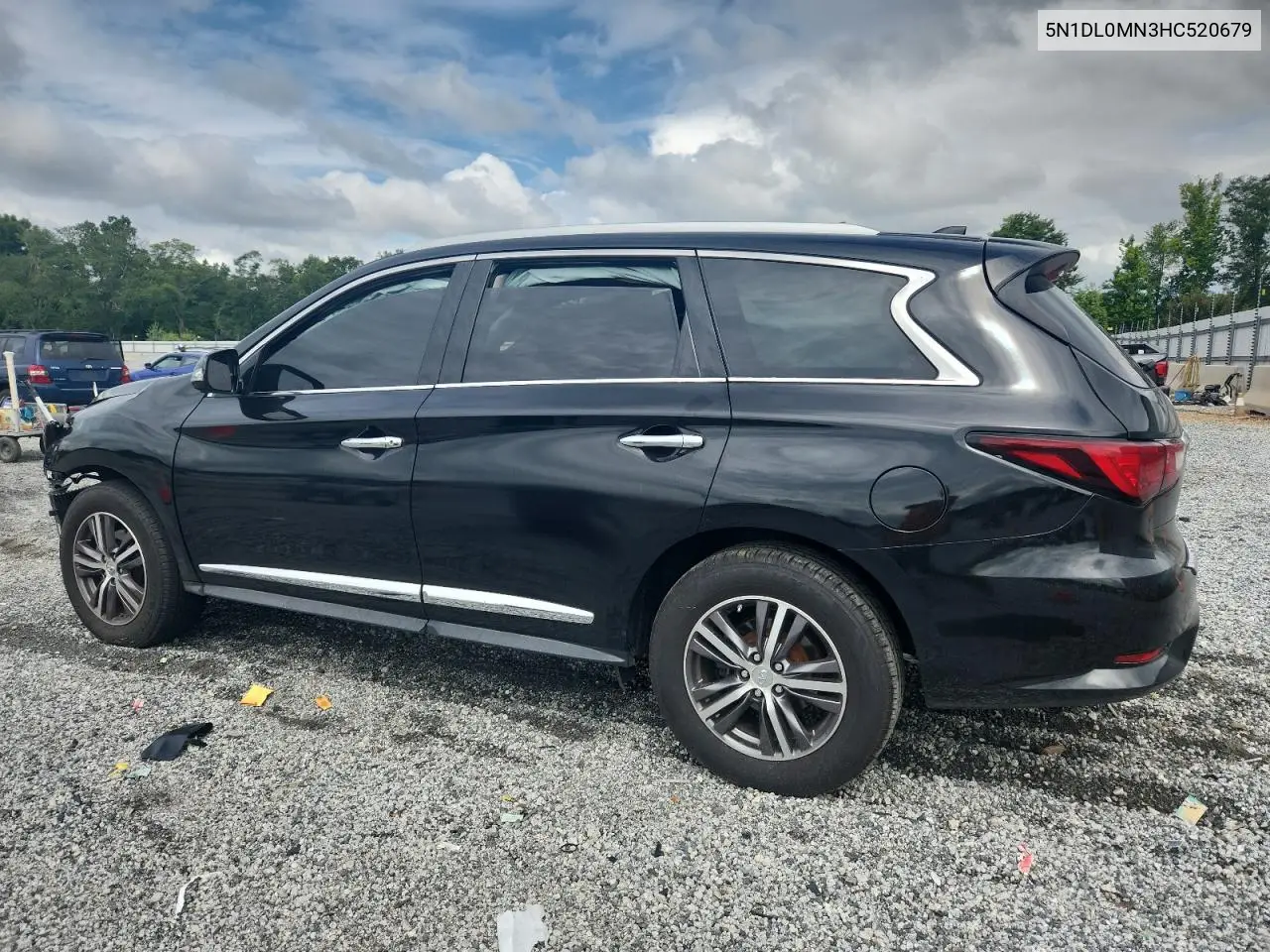 2017 Infiniti Qx60 VIN: 5N1DL0MN3HC520679 Lot: 63242295