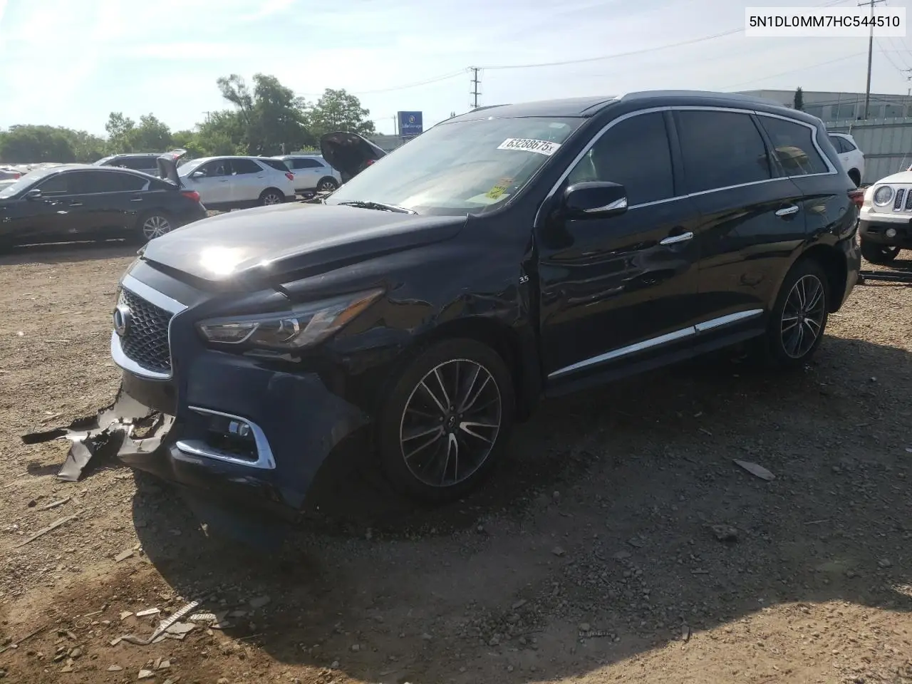 2017 Infiniti Qx60 VIN: 5N1DL0MM7HC544510 Lot: 63288675