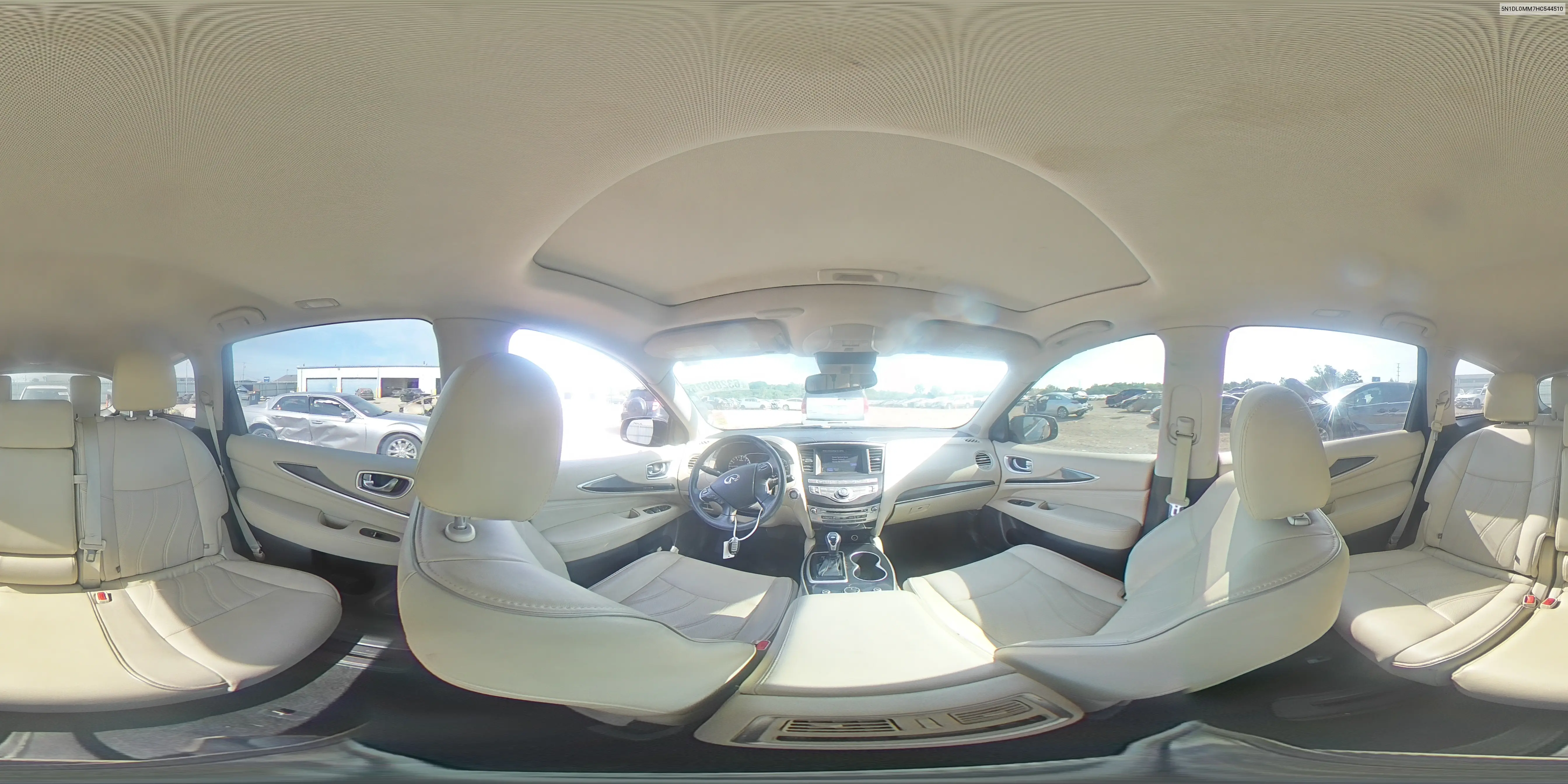 2017 Infiniti Qx60 VIN: 5N1DL0MM7HC544510 Lot: 63288675