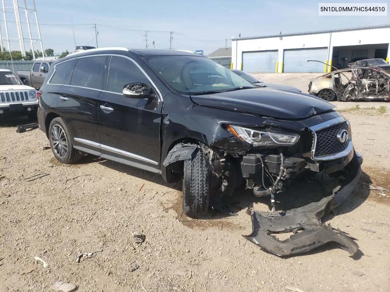 2017 Infiniti Qx60 VIN: 5N1DL0MM7HC544510 Lot: 63288675