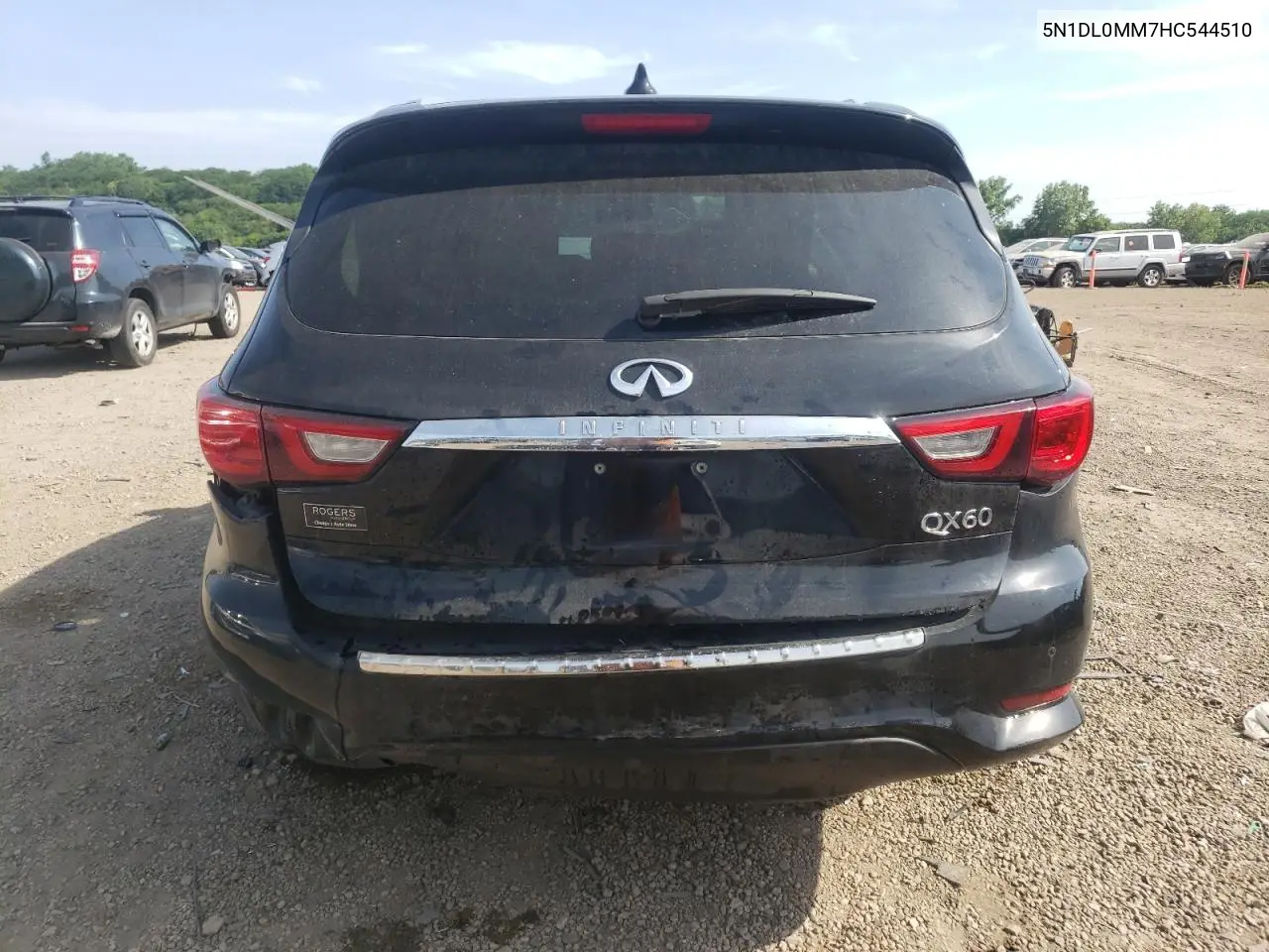 2017 Infiniti Qx60 VIN: 5N1DL0MM7HC544510 Lot: 63288675