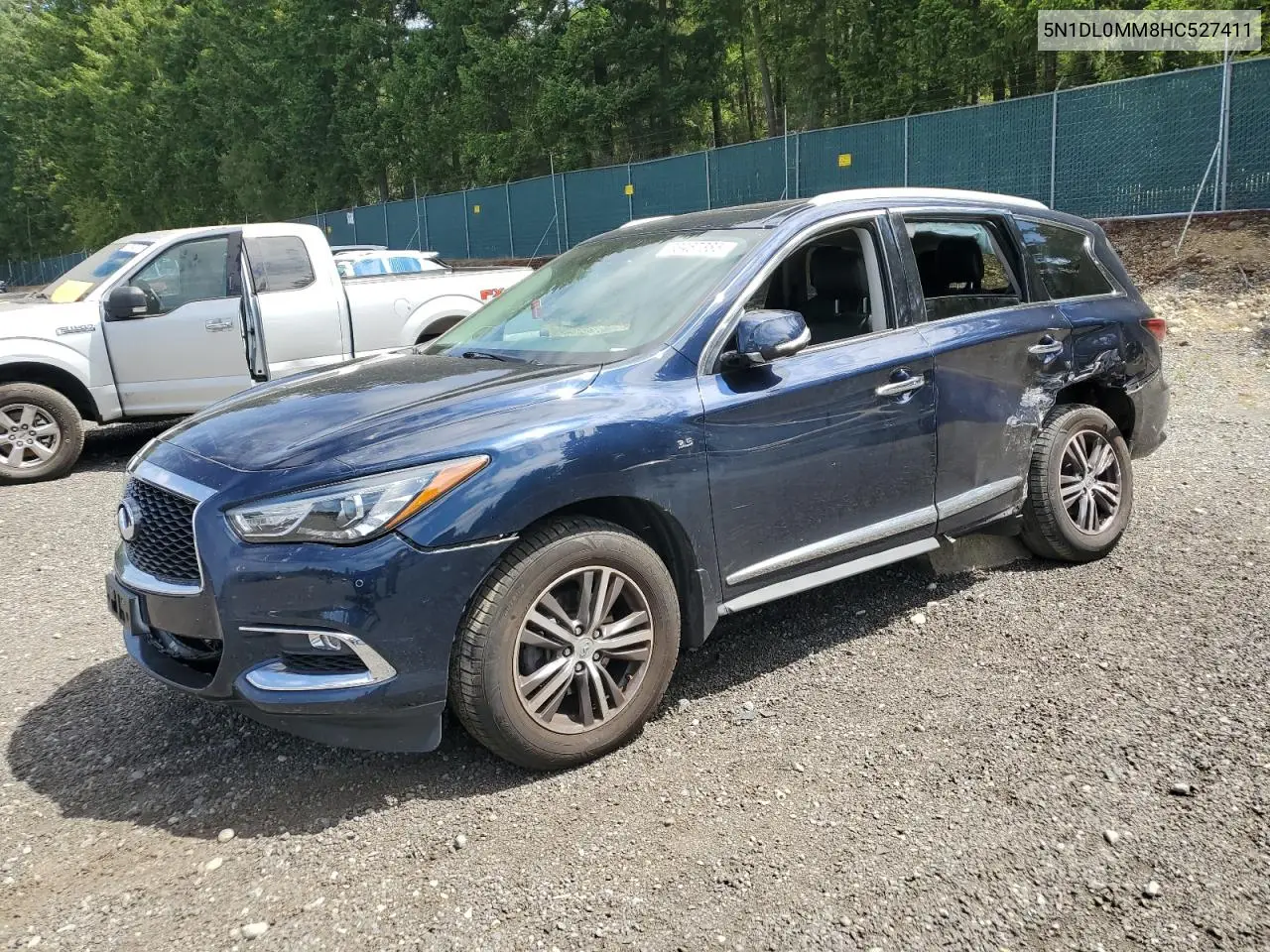 2017 Infiniti Qx60 VIN: 5N1DL0MM8HC527411 Lot: 63467385