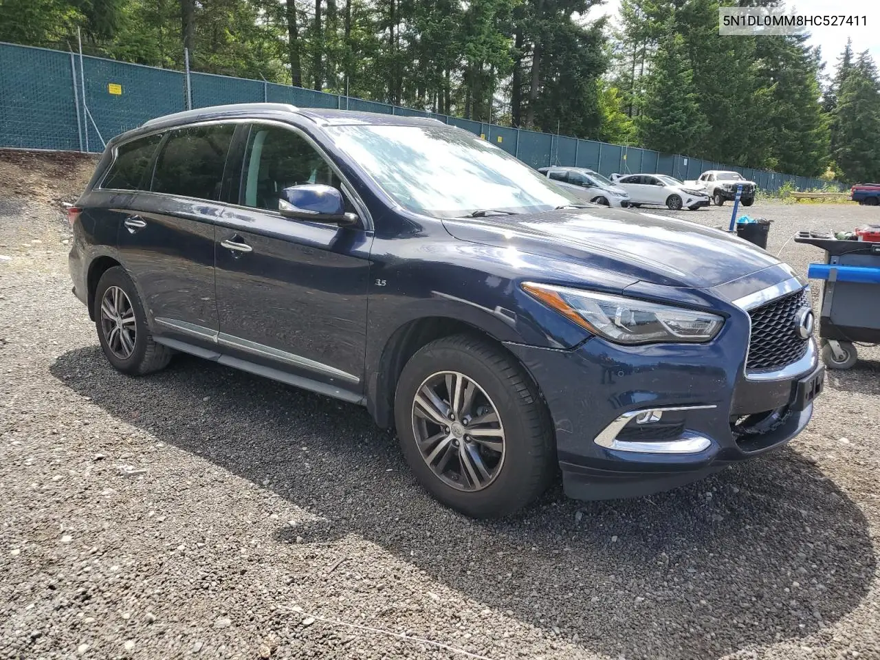 2017 Infiniti Qx60 VIN: 5N1DL0MM8HC527411 Lot: 63467385