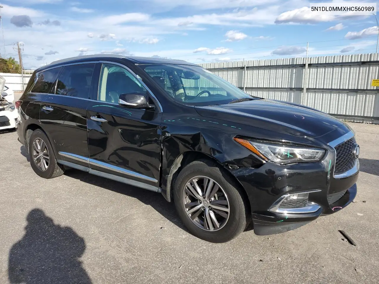 2017 Infiniti Qx60 VIN: 5N1DL0MMXHC560989 Lot: 81586504