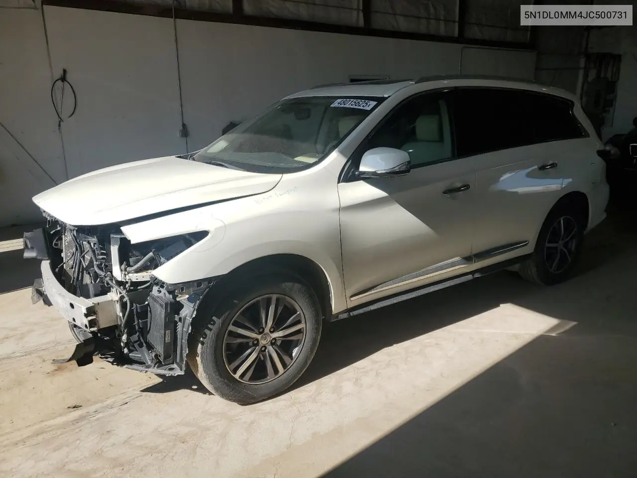 2018 Infiniti Qx60 VIN: 5N1DL0MM4JC500731 Lot: 48015625