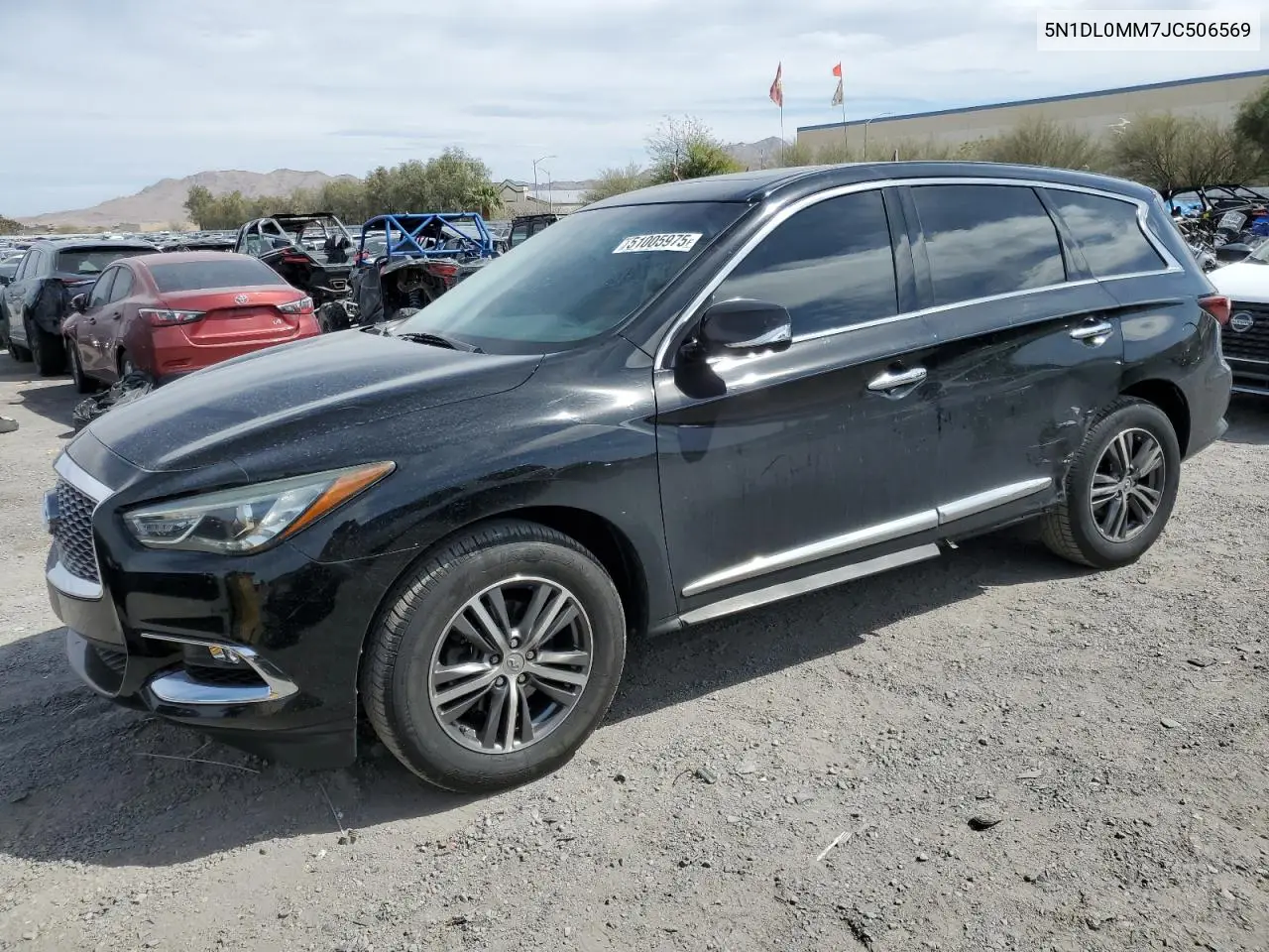 2018 Infiniti Qx60 VIN: 5N1DL0MM7JC506569 Lot: 51005975
