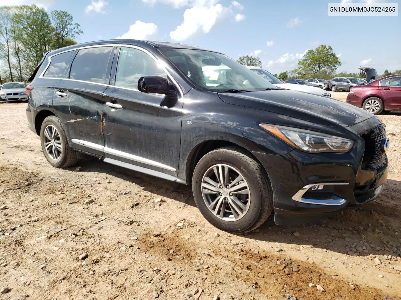 2018 Infiniti Qx60 VIN: 5N1DL0MM0JC524265 Lot: 51896885
