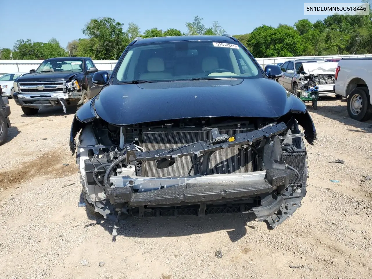 2018 Infiniti Qx60 VIN: 5N1DL0MN6JC518446 Lot: 51914855
