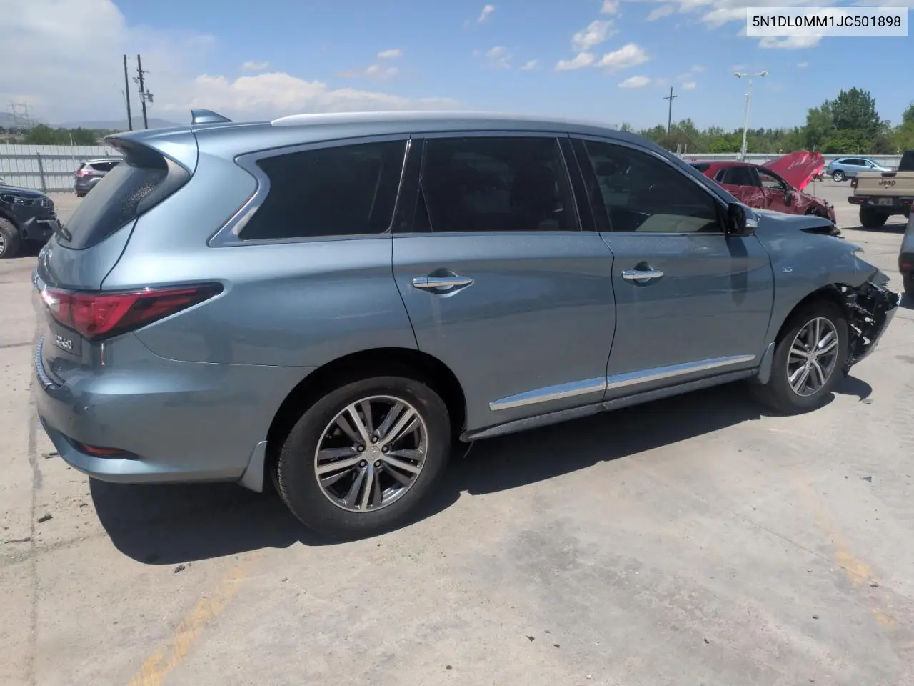 2018 Infiniti Qx60 VIN: 5N1DL0MM1JC501898 Lot: 55757545