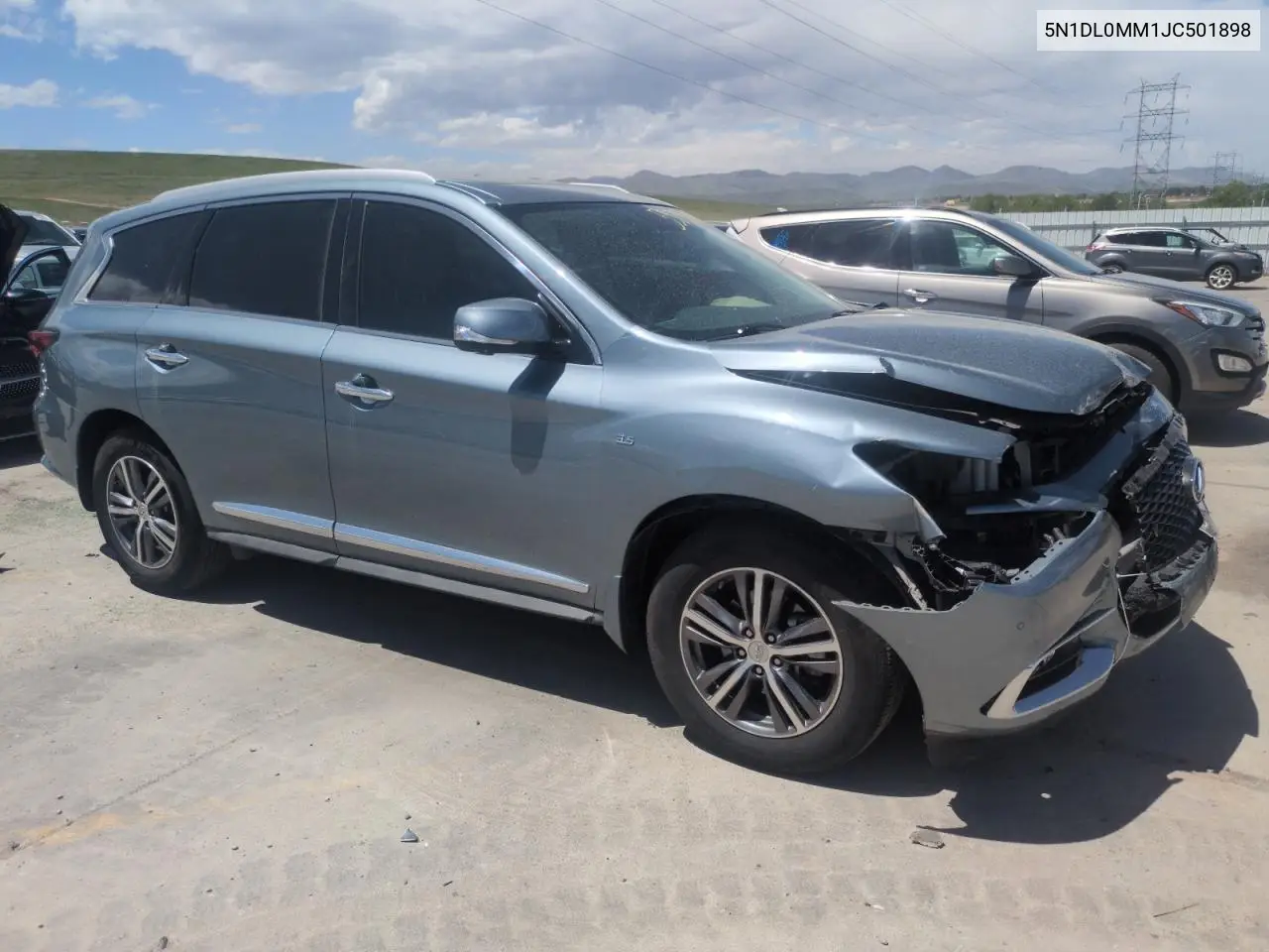 2018 Infiniti Qx60 VIN: 5N1DL0MM1JC501898 Lot: 55757545