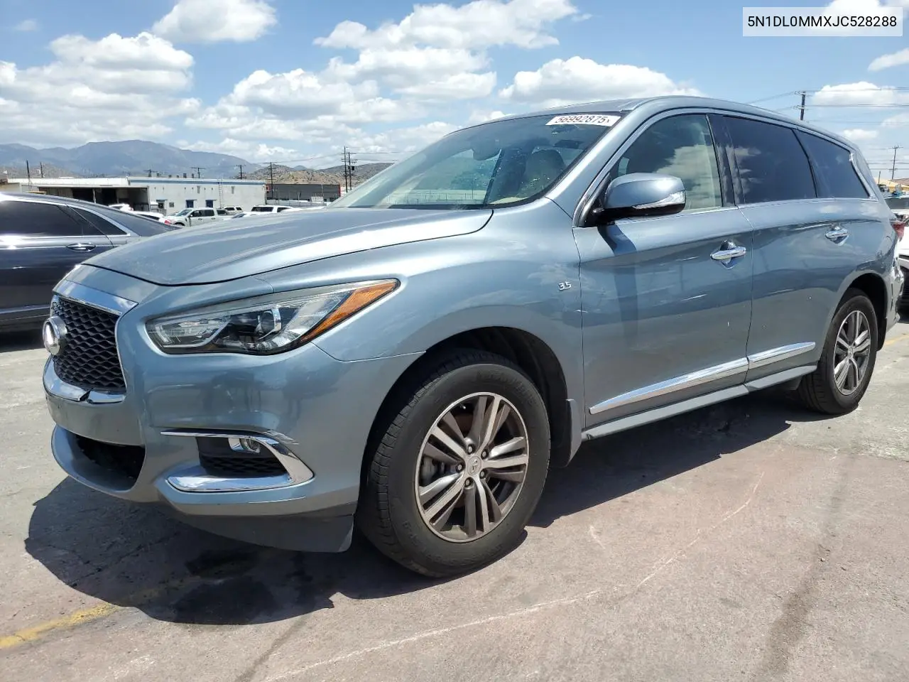 2018 Infiniti Qx60 VIN: 5N1DL0MMXJC528288 Lot: 56992875