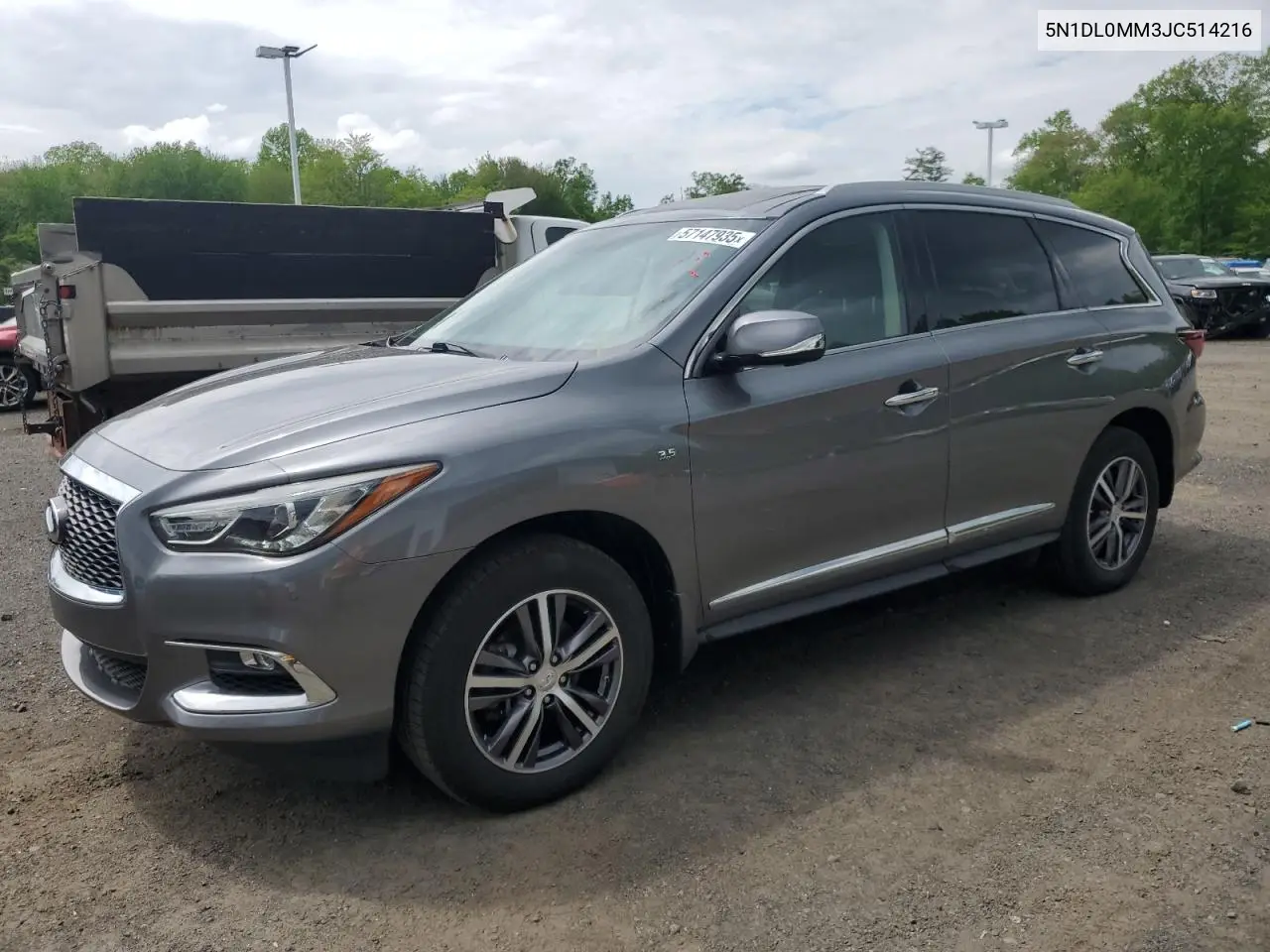 2018 Infiniti Qx60 VIN: 5N1DL0MM3JC514216 Lot: 57147935