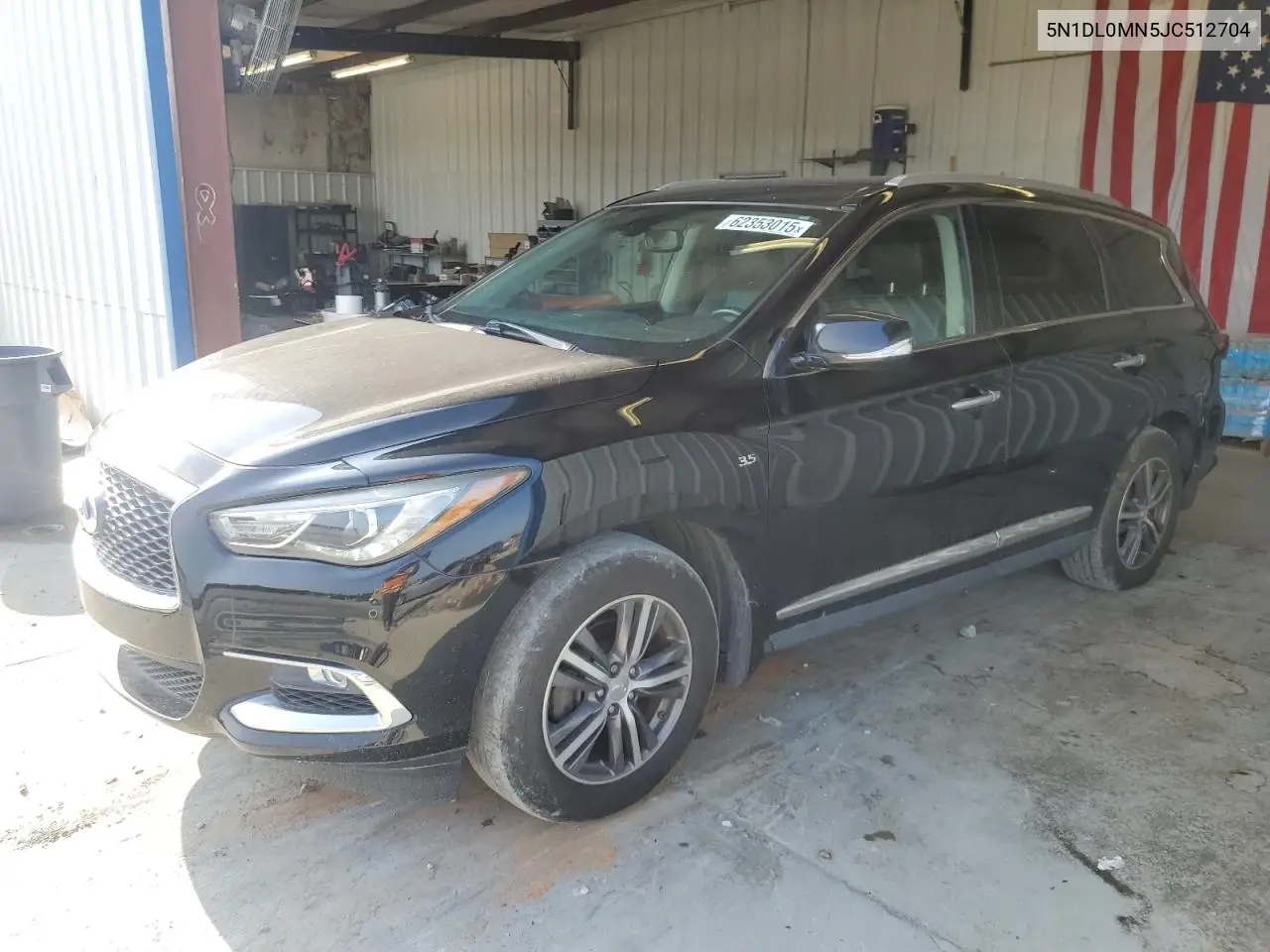 2018 Infiniti Qx60 VIN: 5N1DL0MN5JC512704 Lot: 62353015