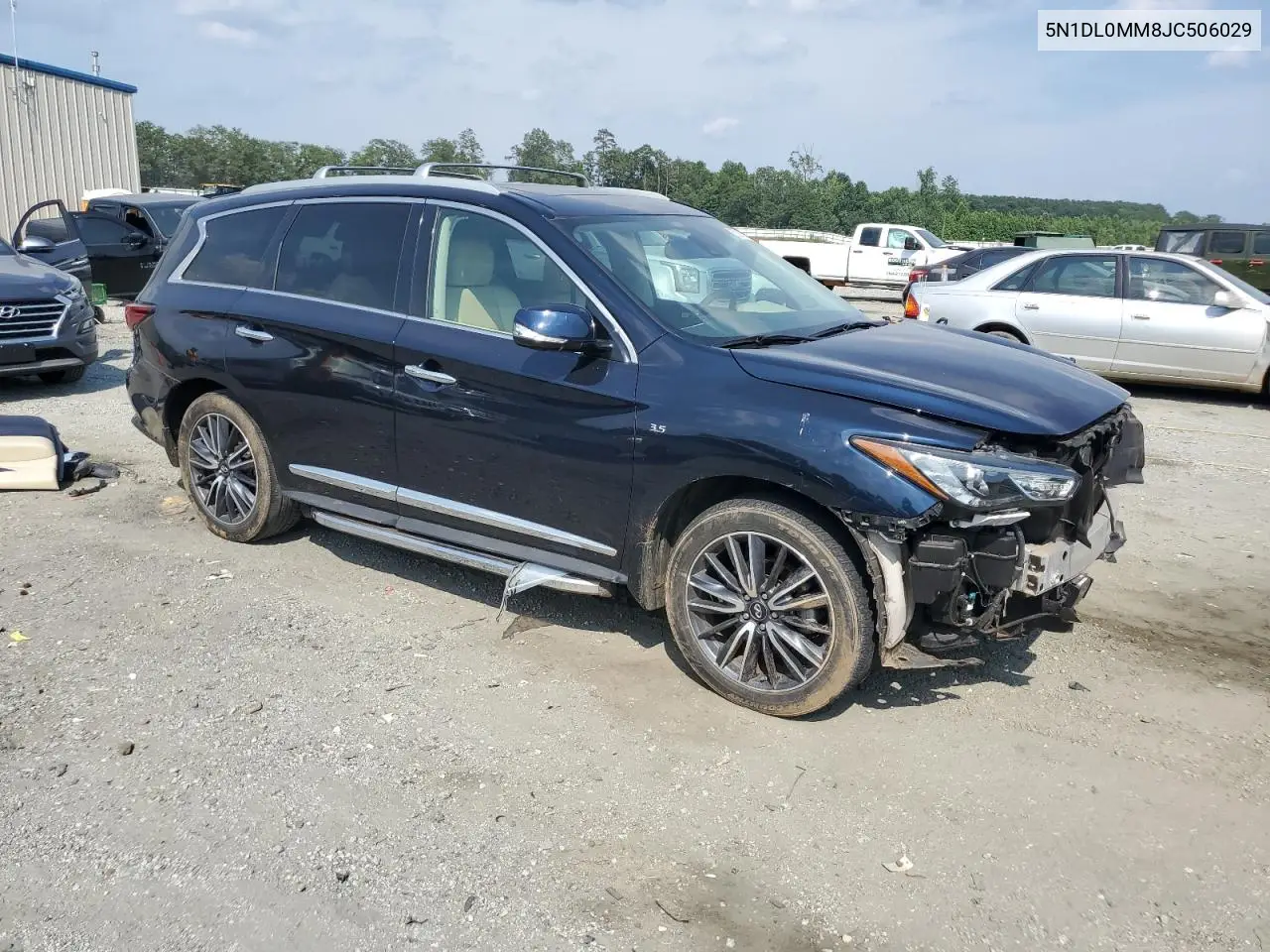 2018 Infiniti Qx60 VIN: 5N1DL0MM8JC506029 Lot: 62513155