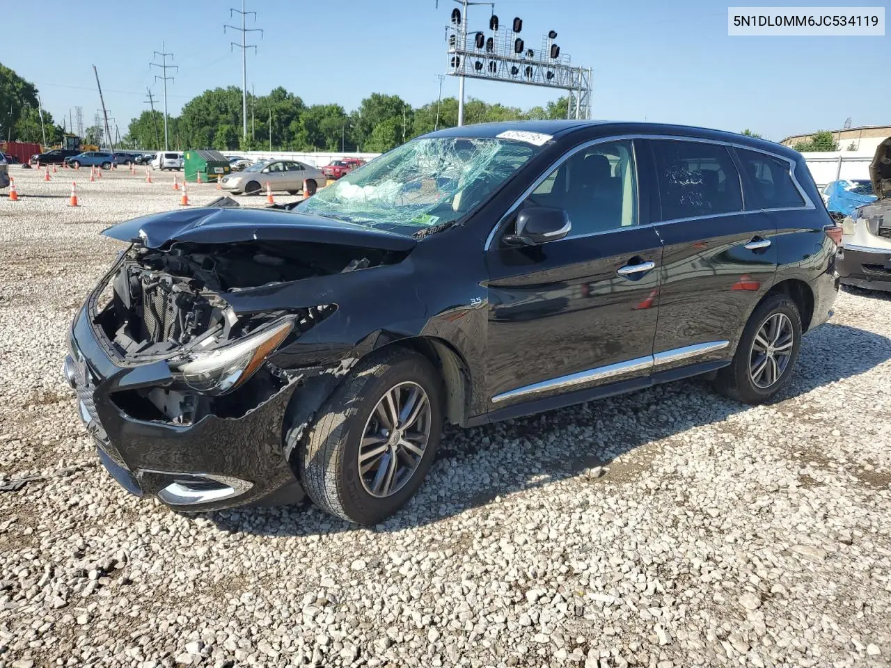 2018 Infiniti Qx60 VIN: 5N1DL0MM6JC534119 Lot: 62644195