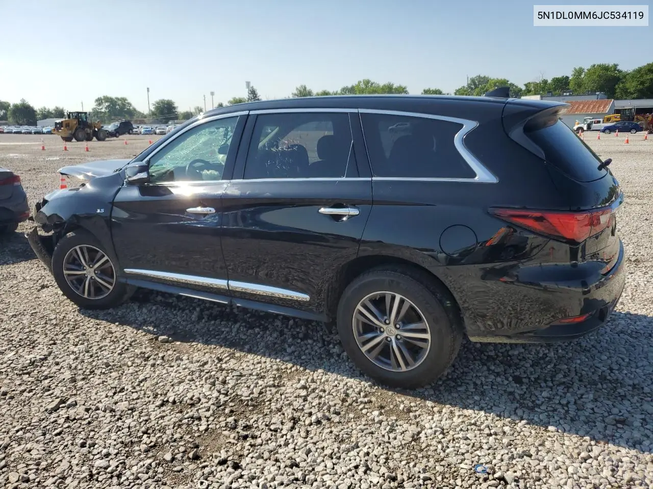 2018 Infiniti Qx60 VIN: 5N1DL0MM6JC534119 Lot: 62644195
