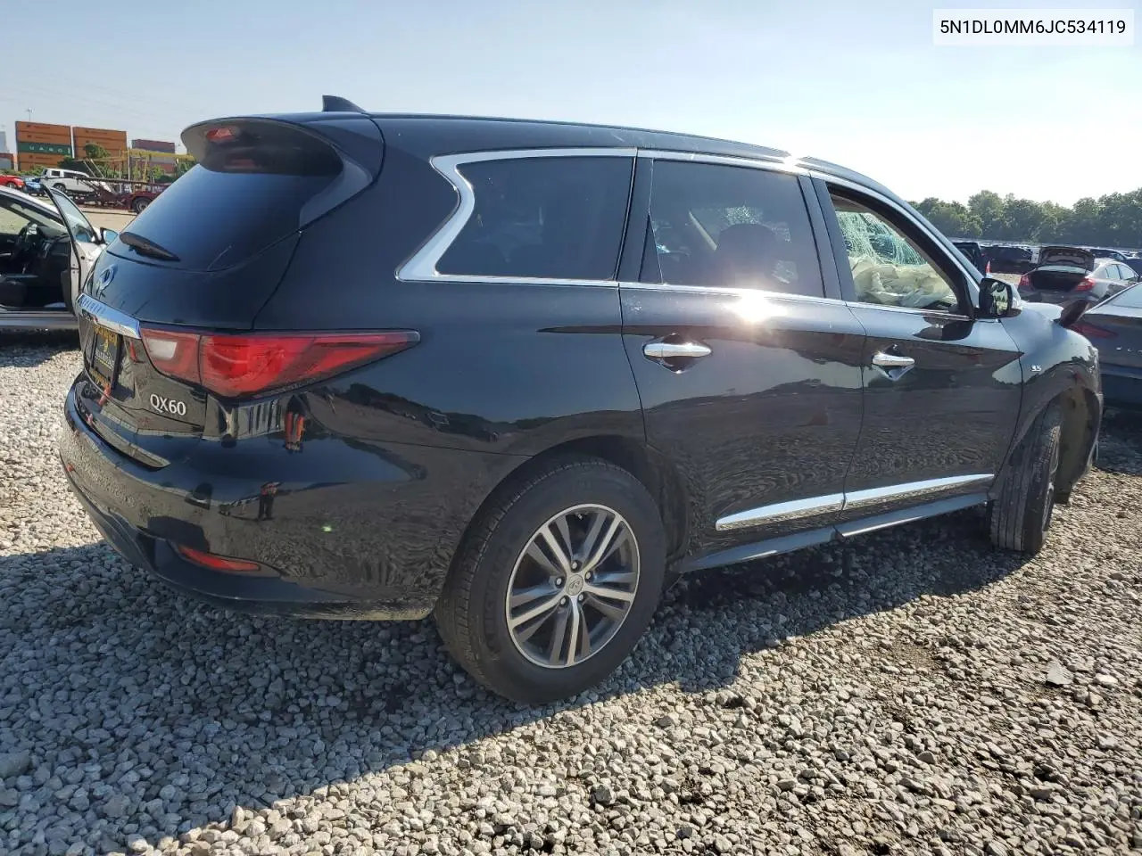 2018 Infiniti Qx60 VIN: 5N1DL0MM6JC534119 Lot: 62644195