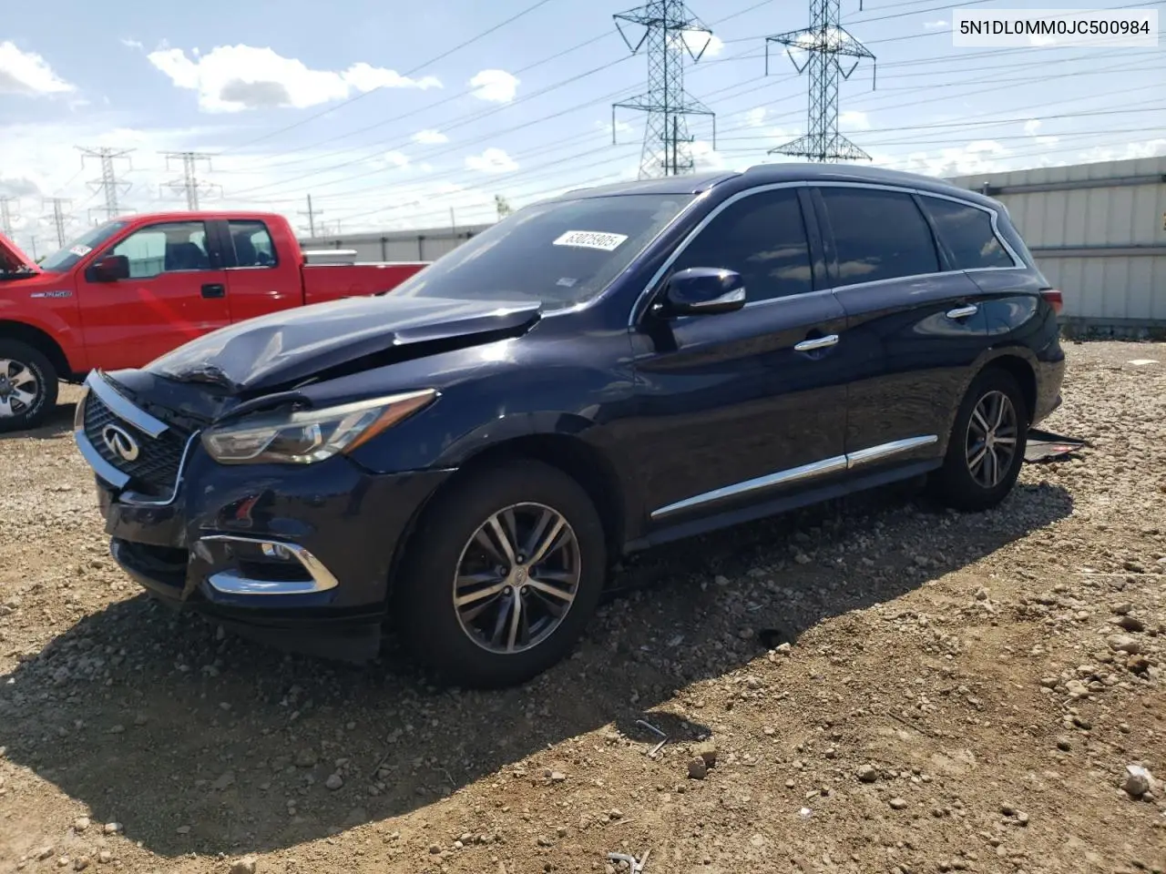 2018 Infiniti Qx60 VIN: 5N1DL0MM0JC500984 Lot: 63025905