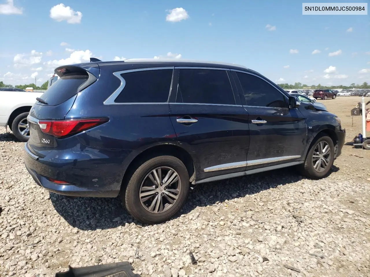 2018 Infiniti Qx60 VIN: 5N1DL0MM0JC500984 Lot: 63025905