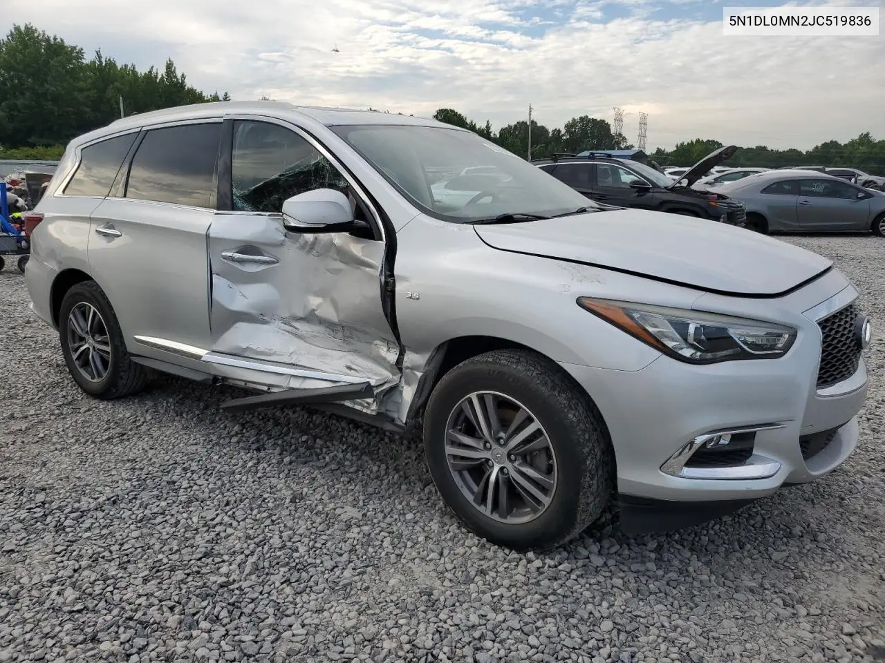 2018 Infiniti Qx60 VIN: 5N1DL0MN2JC519836 Lot: 63268615