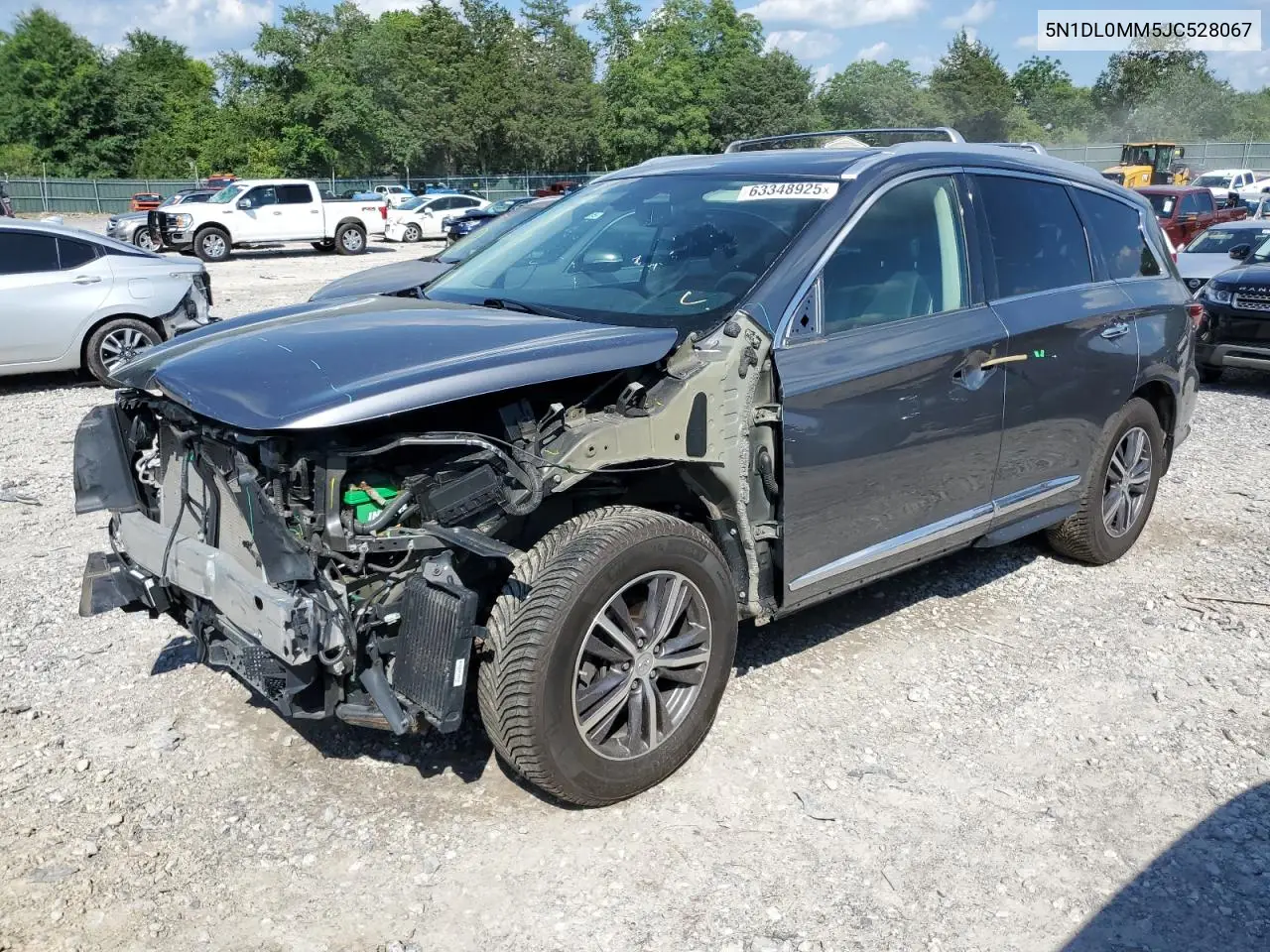 2018 Infiniti Qx60 VIN: 5N1DL0MM5JC528067 Lot: 63348925