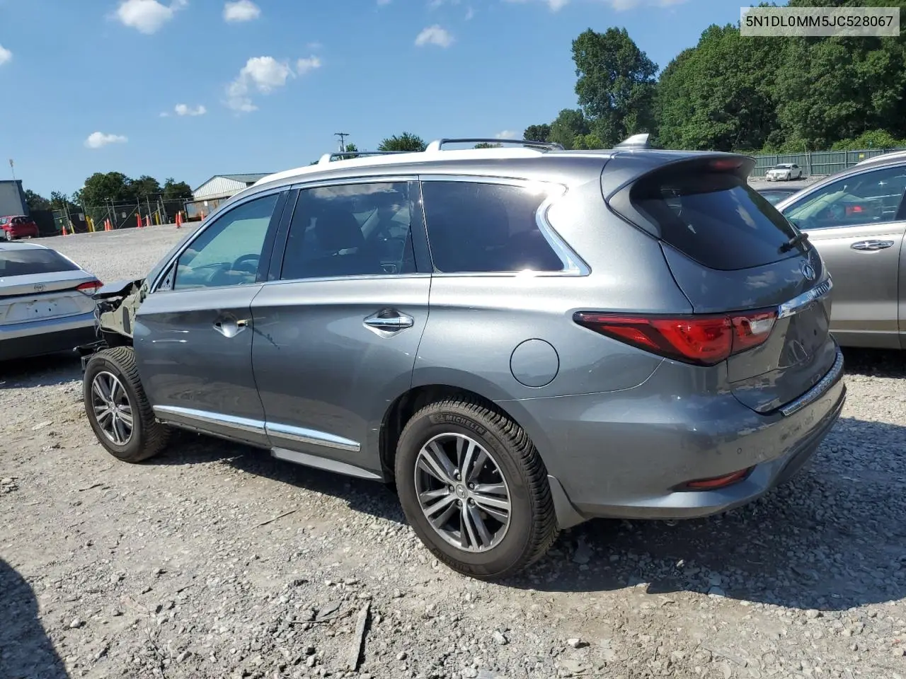2018 Infiniti Qx60 VIN: 5N1DL0MM5JC528067 Lot: 63348925