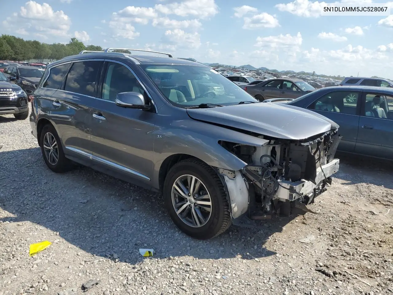 2018 Infiniti Qx60 VIN: 5N1DL0MM5JC528067 Lot: 63348925