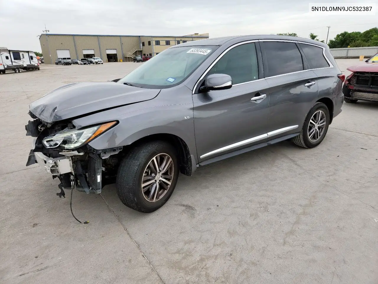 2018 Infiniti Qx60 VIN: 5N1DL0MN9JC532387 Lot: 63393445