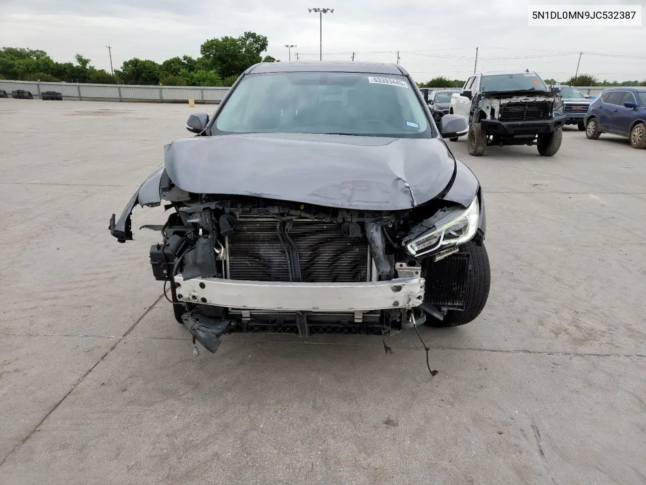2018 Infiniti Qx60 VIN: 5N1DL0MN9JC532387 Lot: 63393445