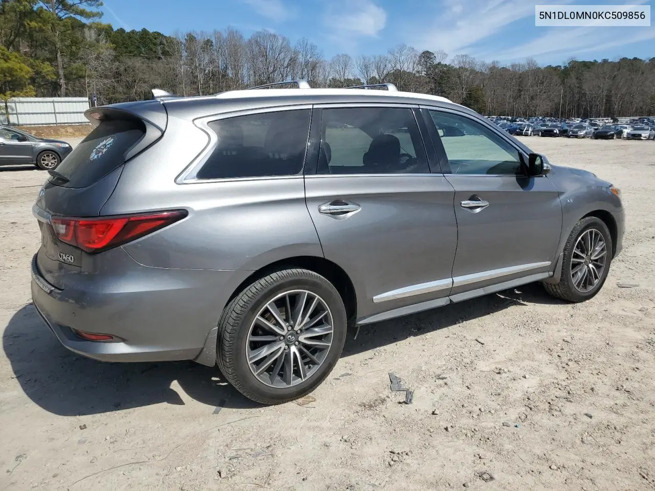 2019 Infiniti Qx60 Luxe VIN: 5N1DL0MN0KC509856 Lot: 46816455